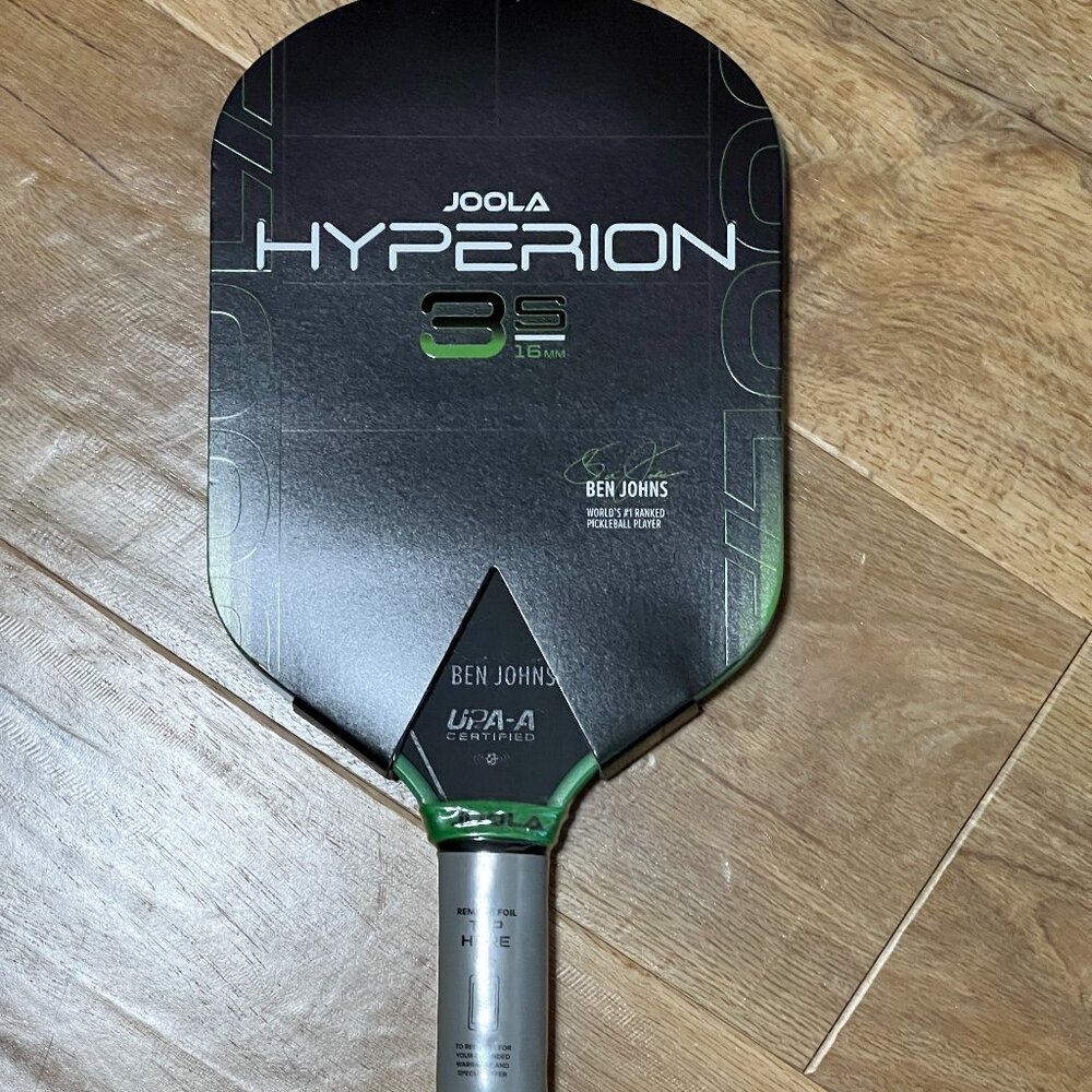 JOOLA Ben Johns Hyperion 3S 16mm Pickleball Paddle - NEW - NWT